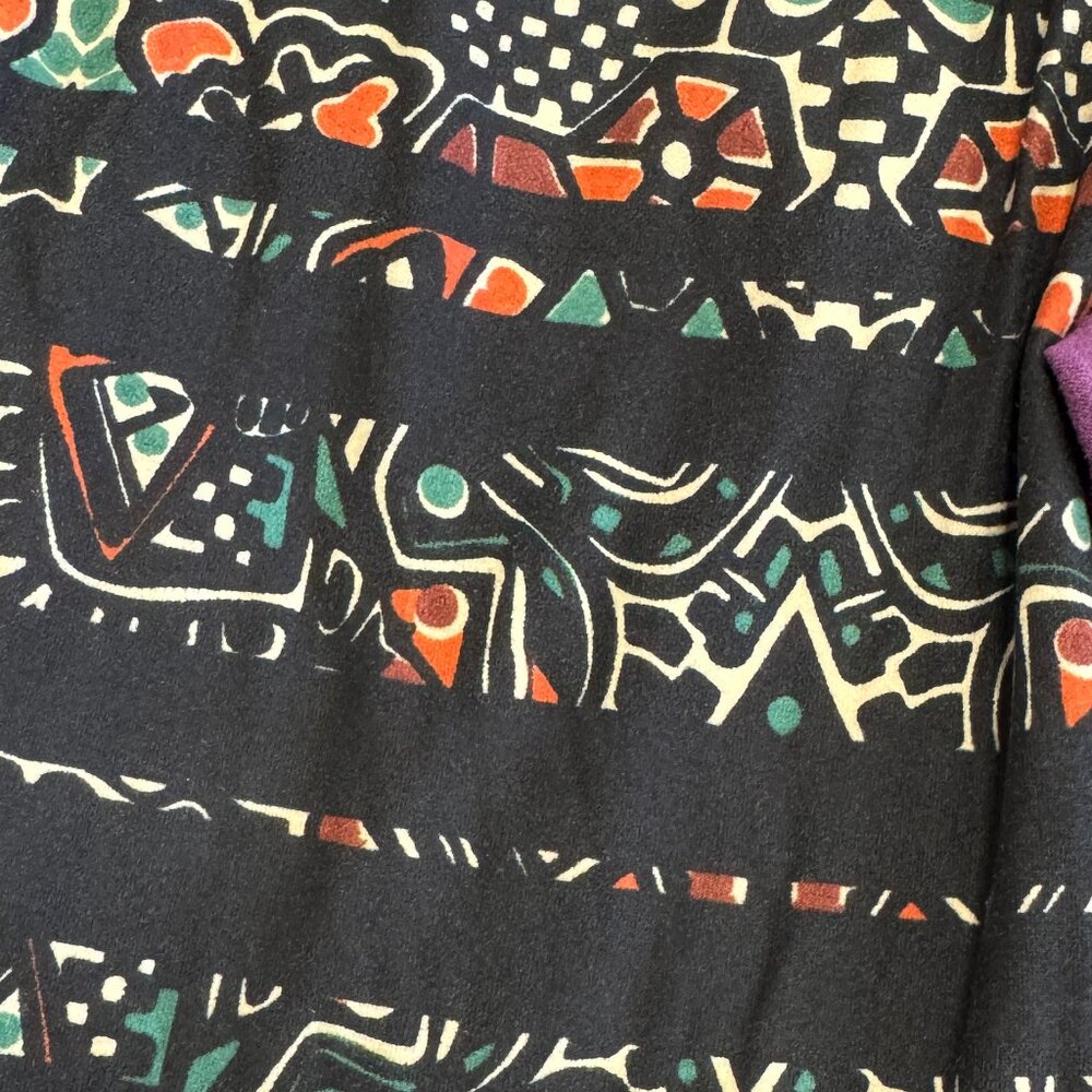 Lularoe Buttery Soft Leggings New Size Os 4 Fun P… - image 3